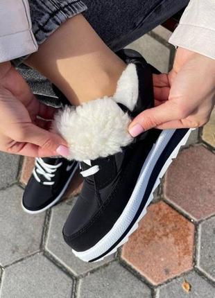 Ботинки в стиле nike / дутики угги сапоги зима 2023