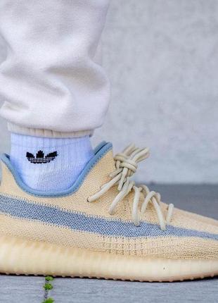 Кроссовки adidas yeezy boost 350 v2 linen - fy51586 фото