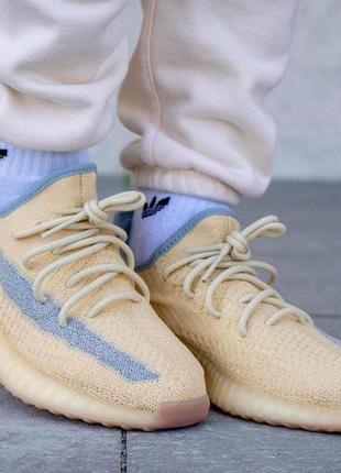 Кроссовки adidas yeezy boost 350 v2 linen - fy51589 фото