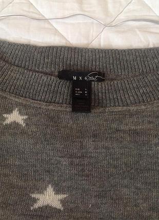 Свитер mango l , шерсть в составе ! 4