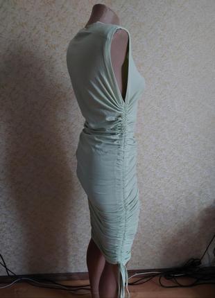 Подарок к покупке новое оливковое платье р 10-126 фото