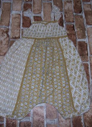 Котоновый 3 - 4 года ромпер летний комбинезон девочке