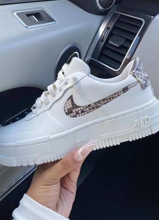 Кросівки nike air force 1 low pixel se snake6 фото