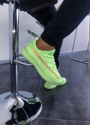 Кроссовки adidas yeezy boost v2 350 glow green7 фото