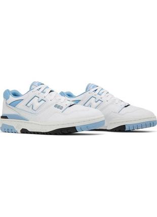 Кроссовки new balance 550 unc white university blue - bb550hl13 фото