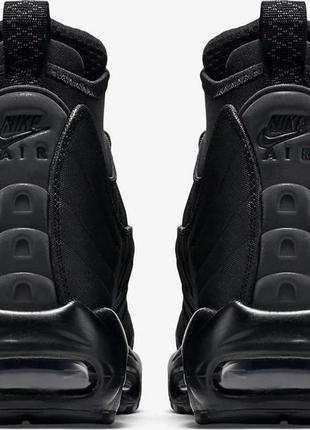 Кроссовки nike air max 95 sneakerboot triple black - 806809-0024 фото