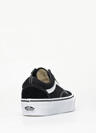 Кеди низькі vans old skool black white — vn000d3hy285 фото