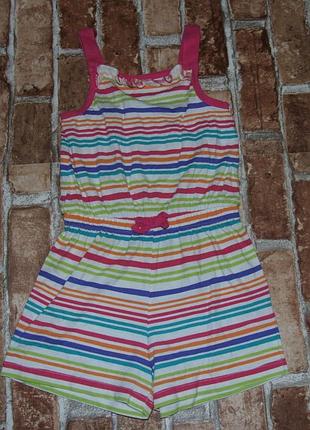 Ромпер літній комбінезон на дівчинку 3 - 4 роки