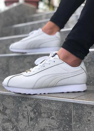 Кроссовки женские, мужские Худі кофта puma s, белые (пума, кросівки)