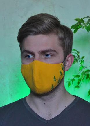 Багаторазова маска з кишенькою для додаткового фільтра