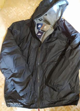 Мужская облегченная оригинальная куртка thermosoft breathable nike1 фото
