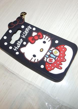 Чохол 3d hello kitty для samsung j510 (j5 2016)