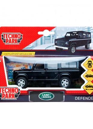 Автомодель - land rover defender (чорний)