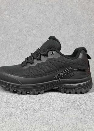 Чоловічі зимові кросівки | columbia gore-tex winter | чорні | водовідштовхуючі матеріали | термо, :41