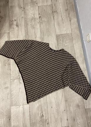 Итальянский поло гусиная лапка шерсть альпака лана