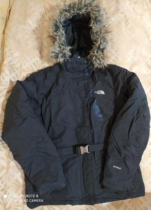 Оригинальная женская лёгкая самая теплая серийная куртка пуховик от outdoor мегапопулярного бренда tnf