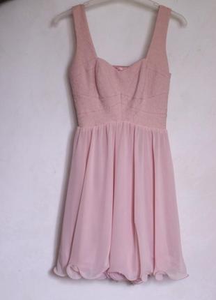 Платье вечернее розовое2 фото