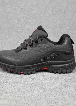 Чоловічі зимові кросівки | columbia gore-tex winter | темно-сірі | водовідштовхуючі матеріали | термо, :41