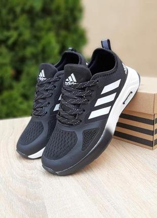 Жіночі кросівки | adidas cloudfoarm | чорні | текстиль, :36