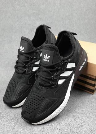 Чоловічі кросівки | adidas zx 2k | чорні | текстиль, :41