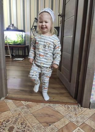 Пижама, комплект для новорожденного от 6 до 12 месяцев