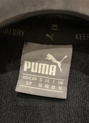 Женское худи кофта puma черная спортвина свитшот3 фото