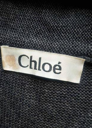 Удивительное шелковое (70%) платье успешного французского бренда chloé5 фото