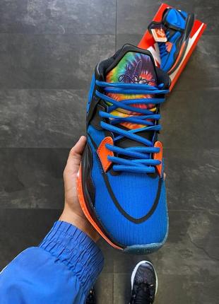 Новая модель кросивки  nike kyrie infinity gets groovy with tie-dye    новинка6 фото