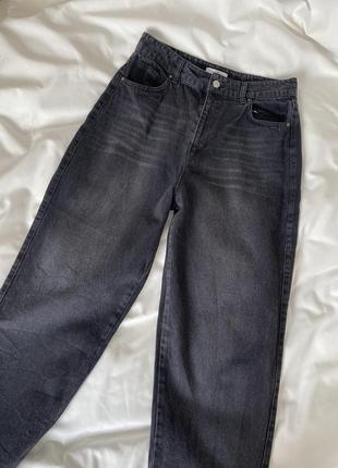 Серо-черные джинсы слоучи h&amp;m4 фото