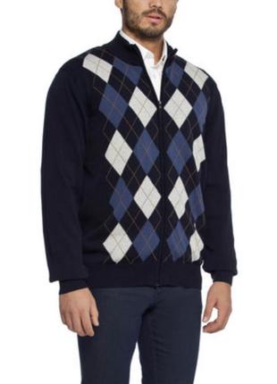 Шерстяной мужской свитер с горлом от c&amp;a p.l(m-s)10 фото