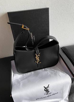 Сумка клатч ysl black premium