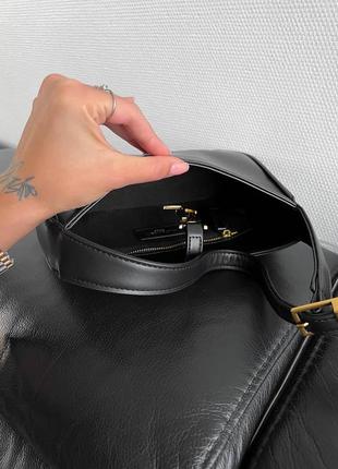 Сумка клатч ysl black premium