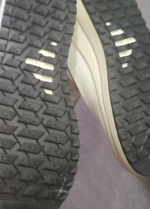 Сапоги дутики женские белые молодежные эко-кожа paolla