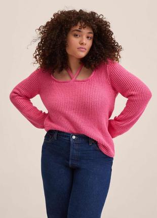 Свитер, светр, светр в’язаний, вязаный свитер, светр mango7 фото