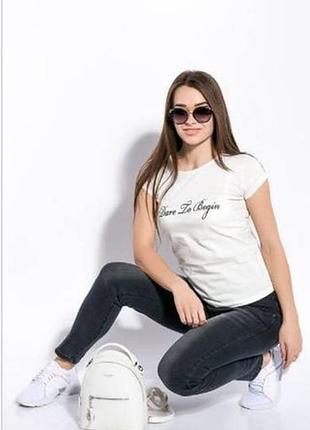 Новая футболка 100% коттон