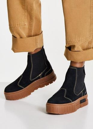 Ботинки женские puma meyze chelsea suede wn's оригинал