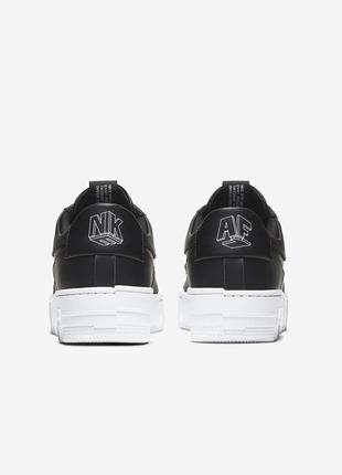 Кросівки nike air force 1 pixel black white5 фото