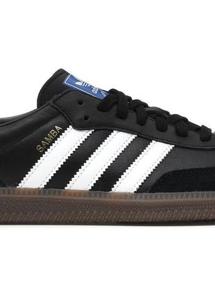 Кросівки adidas samba og black white gum — b75807/bz0058