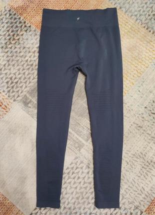 Серые бесшовные спортивные штаны лосины леггинсы workout primark8 фото