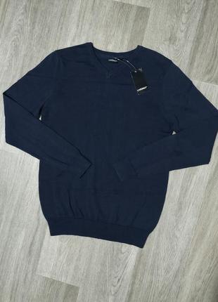 Мужской синий свитер / livergy / кофта / свитшот / мужская одежда / чоловічий одяг /