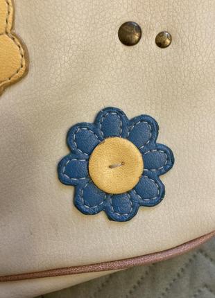 Невероятная милая винтажная сумка с цветочками5 фото