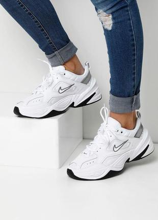 Кросівки nike m2k tekno cool white black bq3378-1006 фото