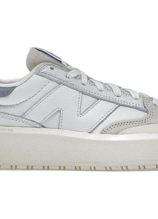 Кроссовки new balance ct302 white reflection violet - ct302oa