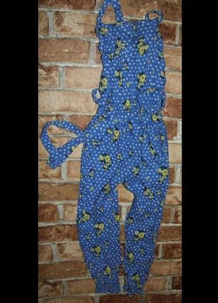 Ромпер летний комбинезон девочке 4 - 5 лет