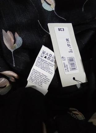 Брендовая новая красивая шифоновая юбка р.10-12.2 фото