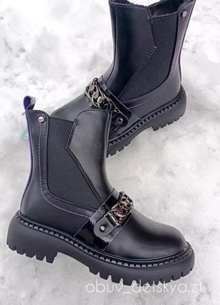 Нові зимові чобітки черевики чоботи сапожки
