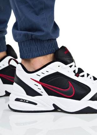 Кросівки nike air monarch iv white black — 415445-1016 фото