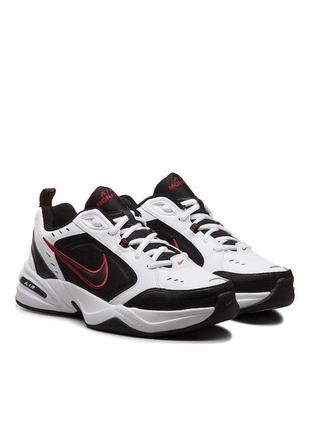 Кросівки nike air monarch iv white black — 415445-1013 фото