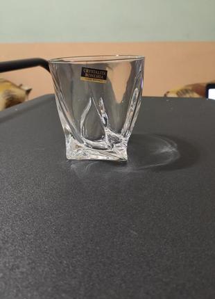 Набор стаканов для виски bohemia quadro