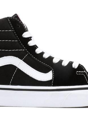 Кеды высокие vans sk8-hi black white - vn000d5ib8c1 фото